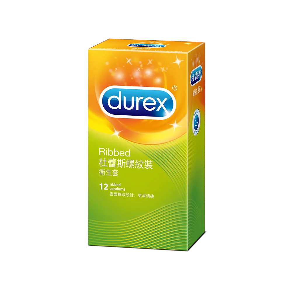 Durex杜蕾斯 螺紋裝 保險套 12入/盒 表面螺紋設計 更添情趣 現貨  蝦皮直送 歷史價格詳細信息