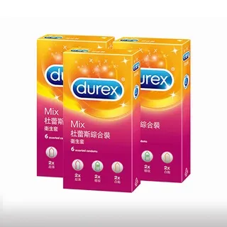 杜蕾斯綜合裝保險套6入X3盒組 歷史價格詳細信息