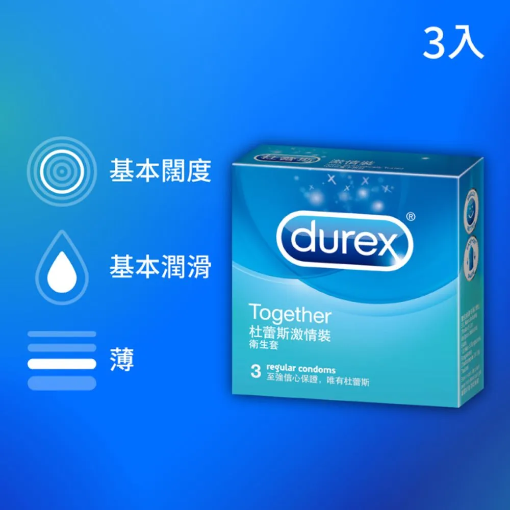 【杜蕾斯】激情裝衛生套3入｜保險套｜Durex｜官方旗艦店 歷史價格詳細信息