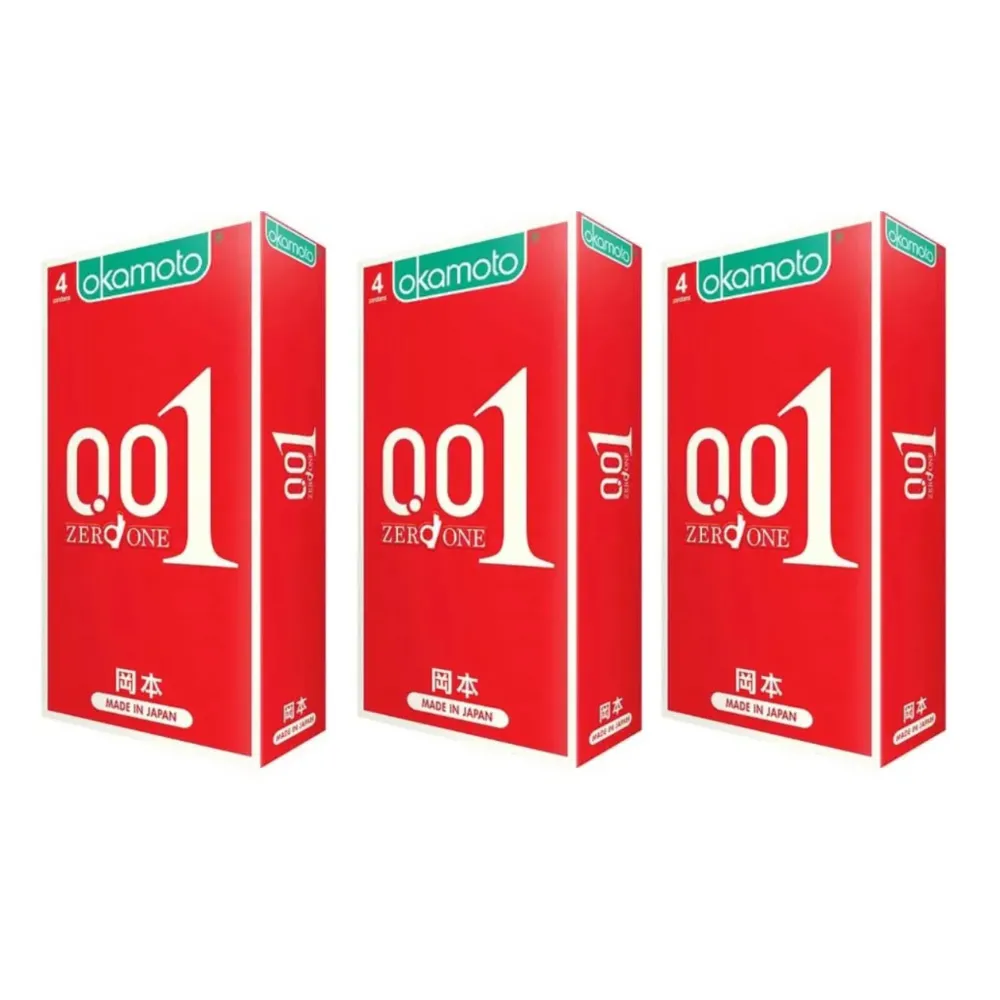 okamoto岡本001至尊勁薄保險套4片裝*2盒 歷史價格詳細信息
