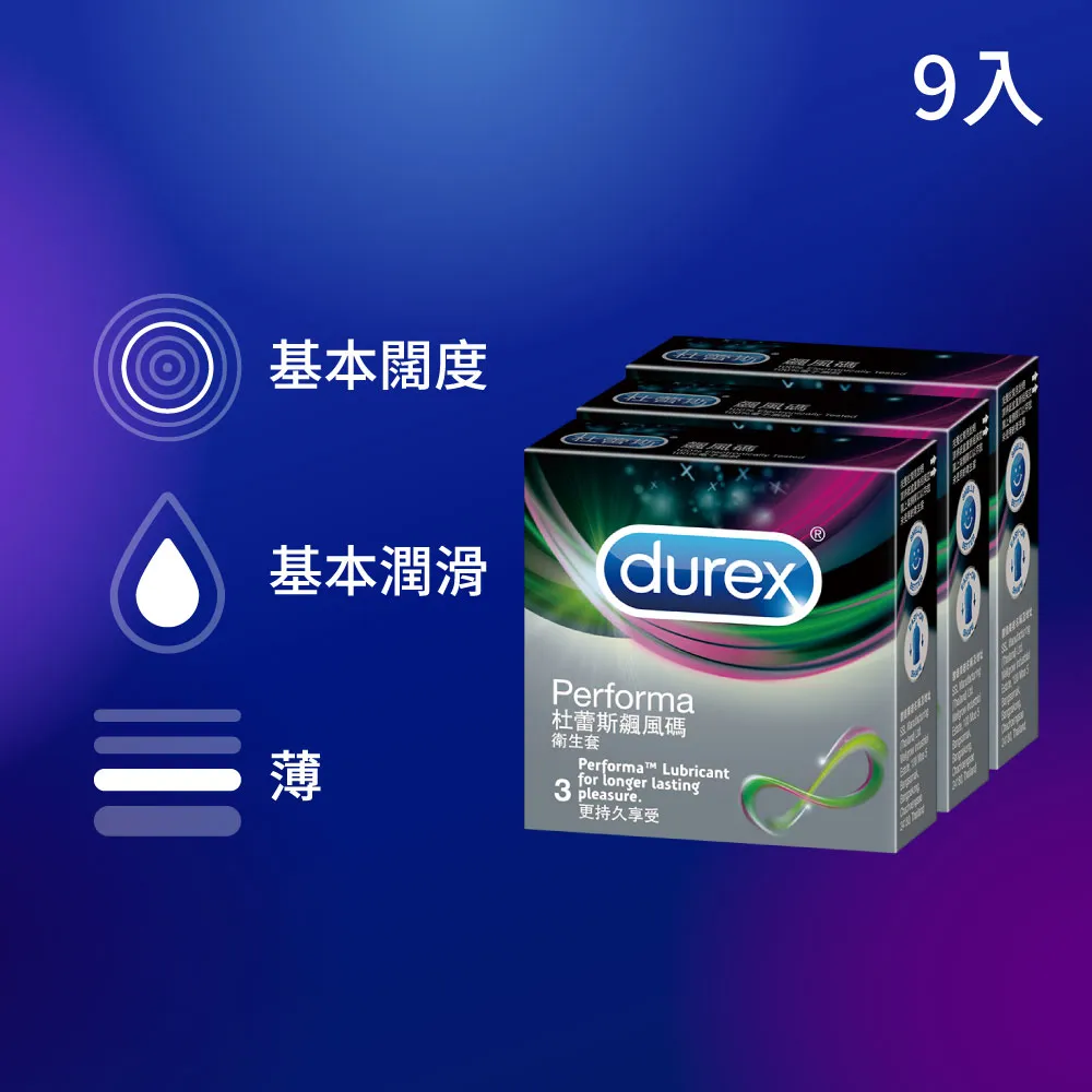 【杜蕾斯】飆風碼衛生套3入+綜合裝6入+超薄裝3入｜保險套｜Durex｜官方旗艦店 歷史價格詳細信息