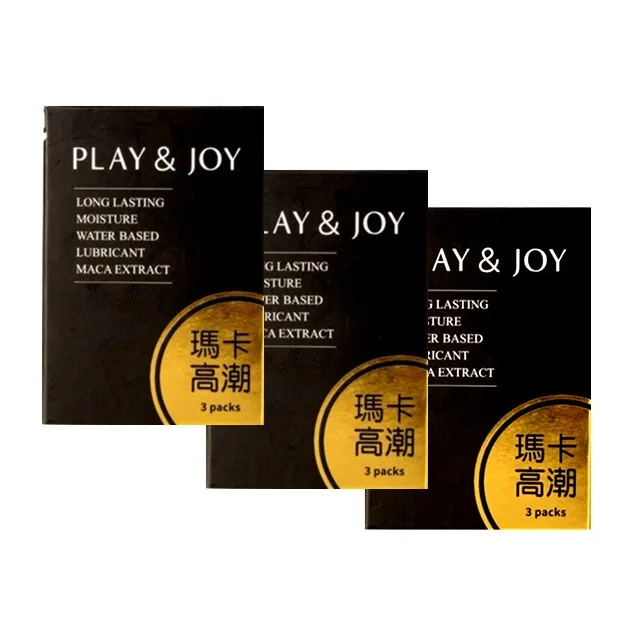 【play&joy 瑪卡熱感潤滑液隨身盒  ( 3包裝 ) 】 歷史價格詳細信息