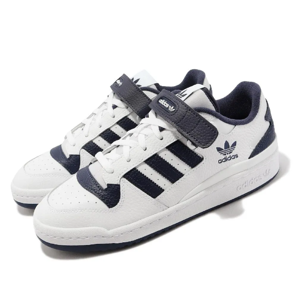 adidas 休閒鞋 Forum Low 白 藍 愛迪達 三葉草 復古 男鞋 【ACS】 FY7756 歷史價格詳細信息