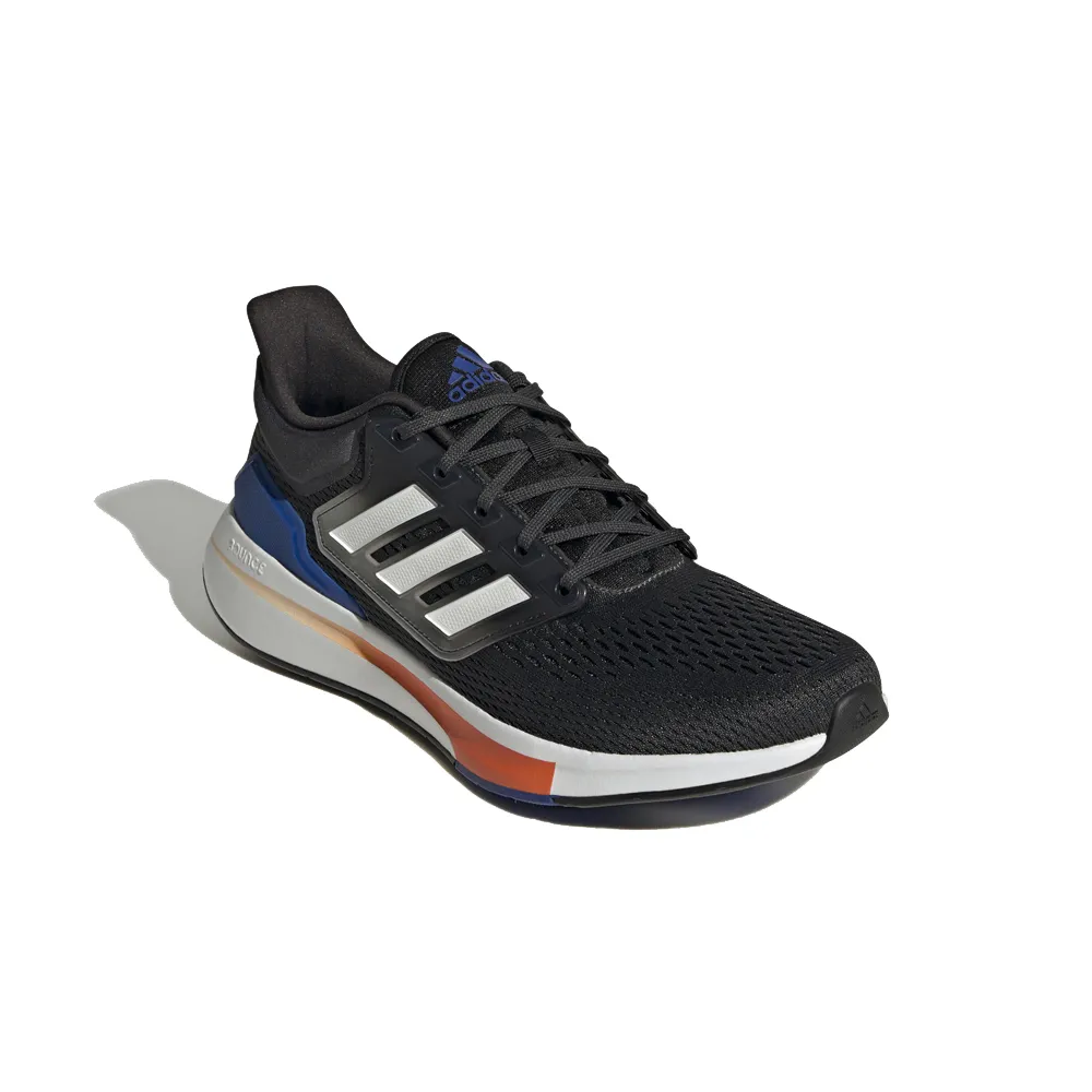 adidas 慢跑鞋 EQ21 Run 男鞋 黑 白 橘 藍 基本款 環保再生材質 緩震 透氣 運動鞋 愛迪達 GY2194 歷史價格詳細信息