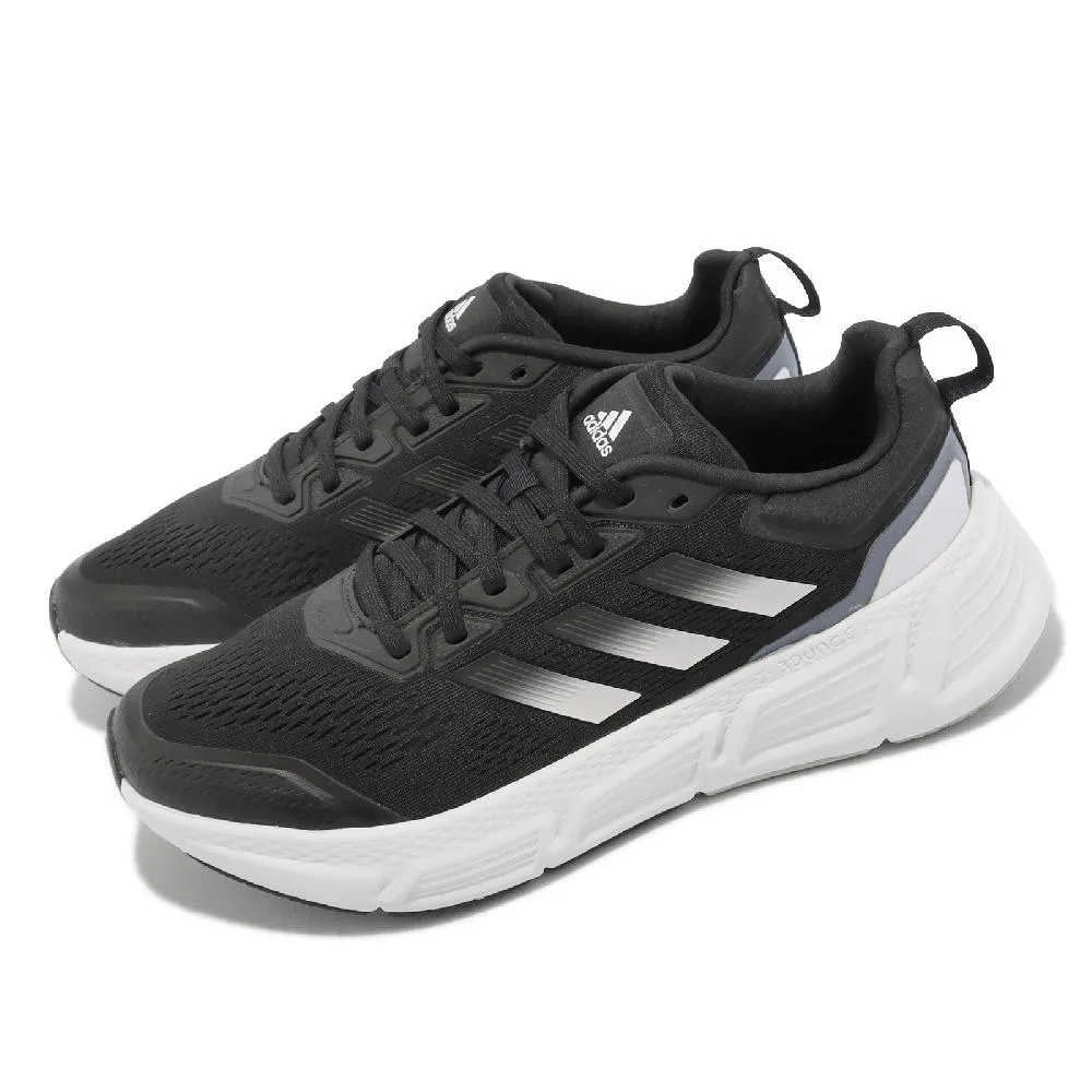 adidas 愛迪達 慢跑鞋 Questar 男鞋 黑 綠 緩衝 透氣 輕量 環保 運動鞋 HP2438 歷史價格詳細信息