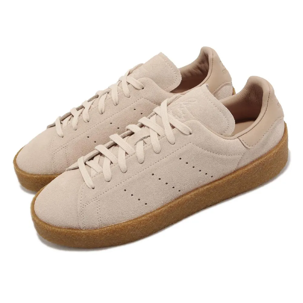 adidas 休閒鞋 Stan Smith Crepe 米白 奶茶 麂皮 生膠底 男鞋 女鞋 【ACS】 HQ6837 歷史價格詳細信息