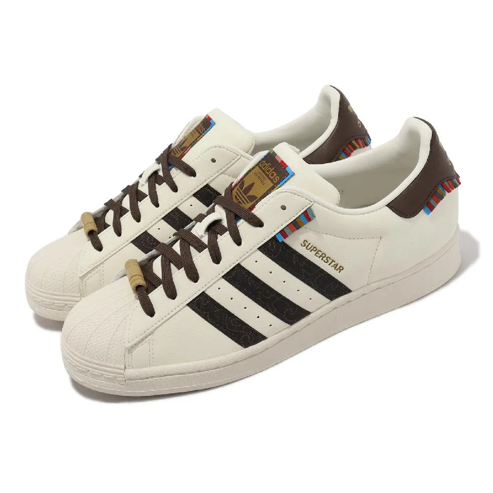adidas 愛迪達 休閒鞋 Superstar 男鞋 黑 白 皮革 貝殼頭 經典 三葉草 IF8090 歷史價格詳細信息