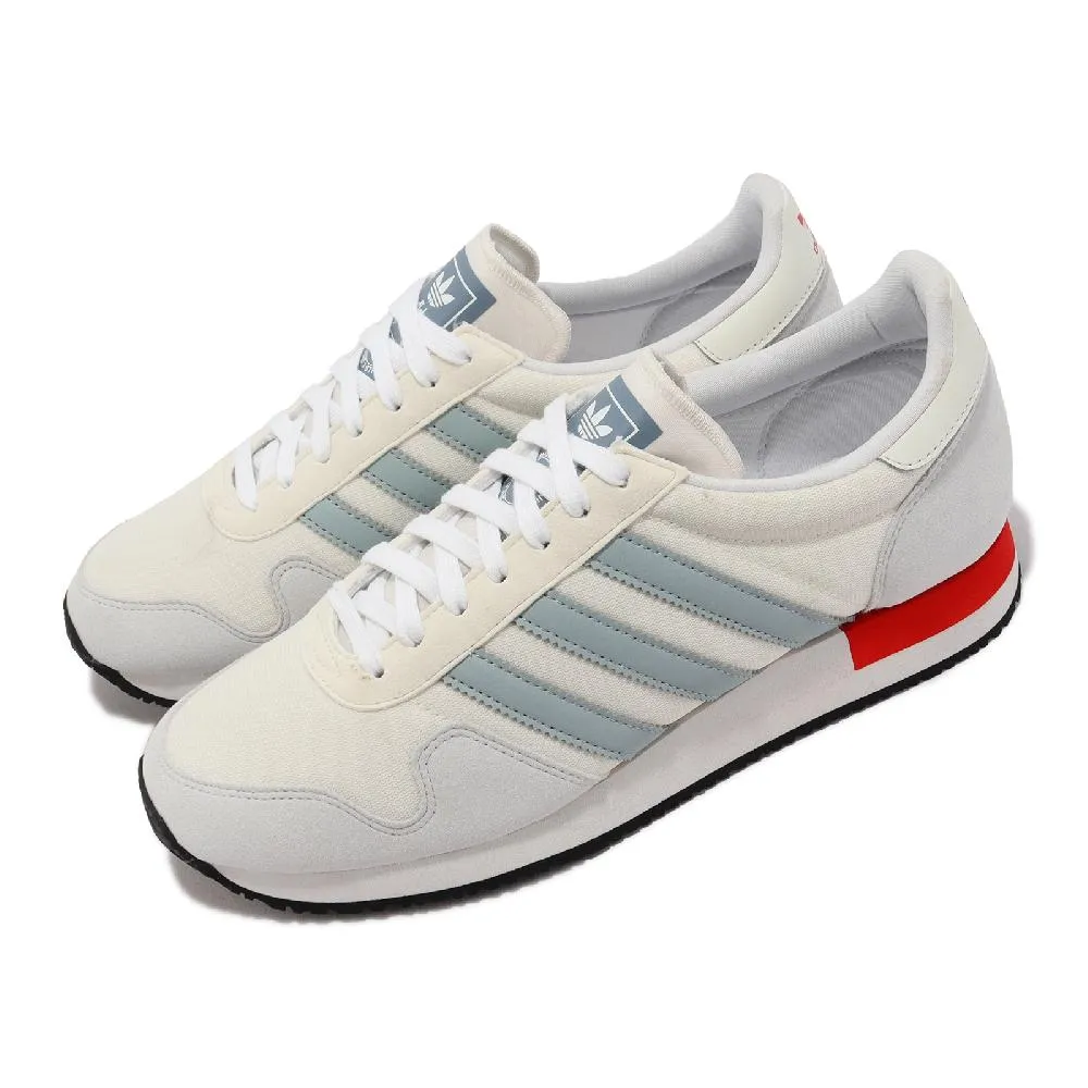 adidas 休閒鞋 USA 84 米白 藍 紅 愛迪達 復古運動鞋 男鞋 帆布皮革 80年代 【ACS】 GY2010 歷史價格詳細信息