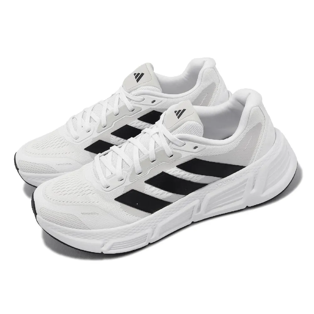 adidas 愛迪達 慢跑鞋 Questar 2 W 女鞋 黑 白 緩震 運動鞋 環保材質 IF2238 歷史價格詳細信息