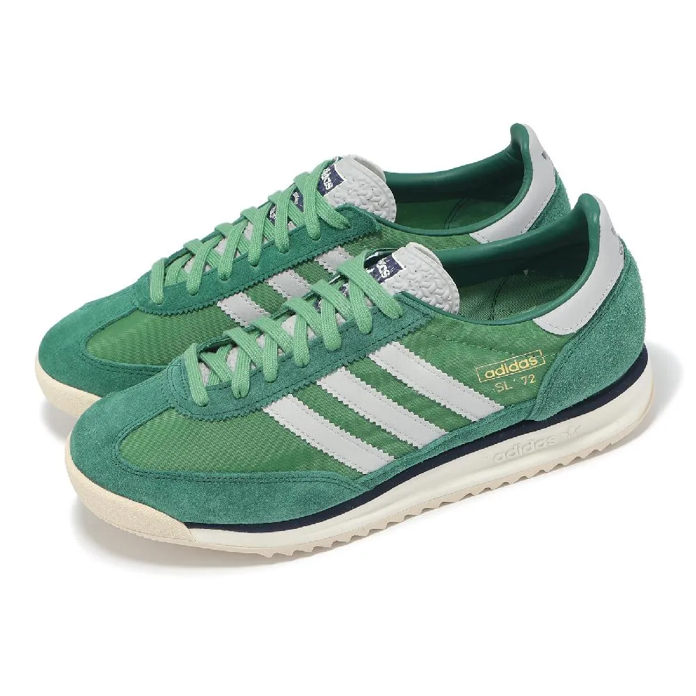 Adidas 休閒鞋 男鞋 麂皮 拼接 SL 72 RTN 灰/藍【運動世界】JI2505/JI2506 歷史價格詳細信息