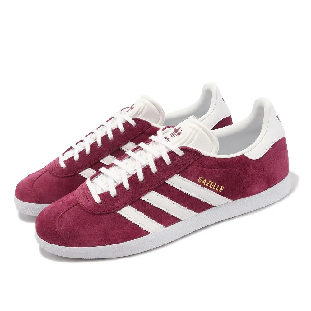 adidas 愛迪達 休閒鞋 Gazelle 男鞋 米白 橘 藕紫 綠 麂皮 復古 三葉草 ID1007 歷史價格詳細信息