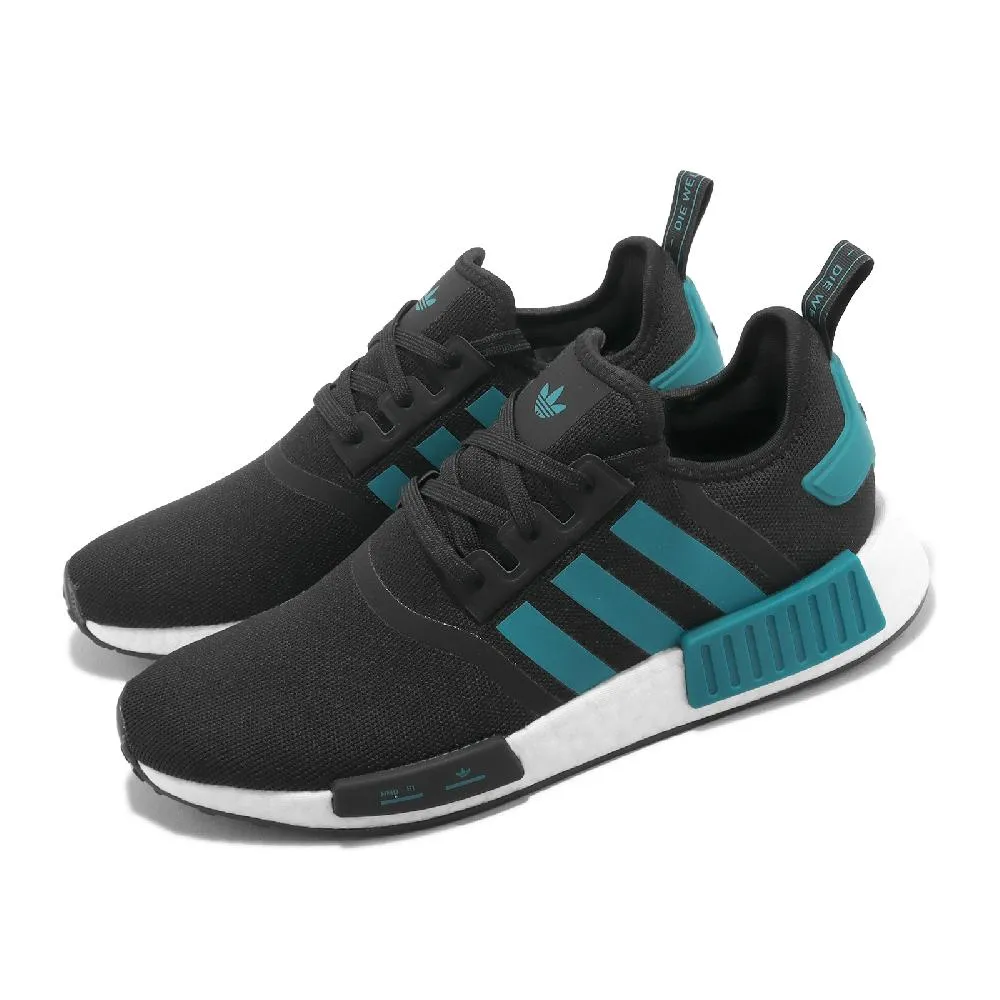 adidas 休閒鞋 NMD_R1 黑白 綠 紅 Boost 愛迪達 三葉草 男女鞋 【ACS】 FY2425 歷史價格詳細信息