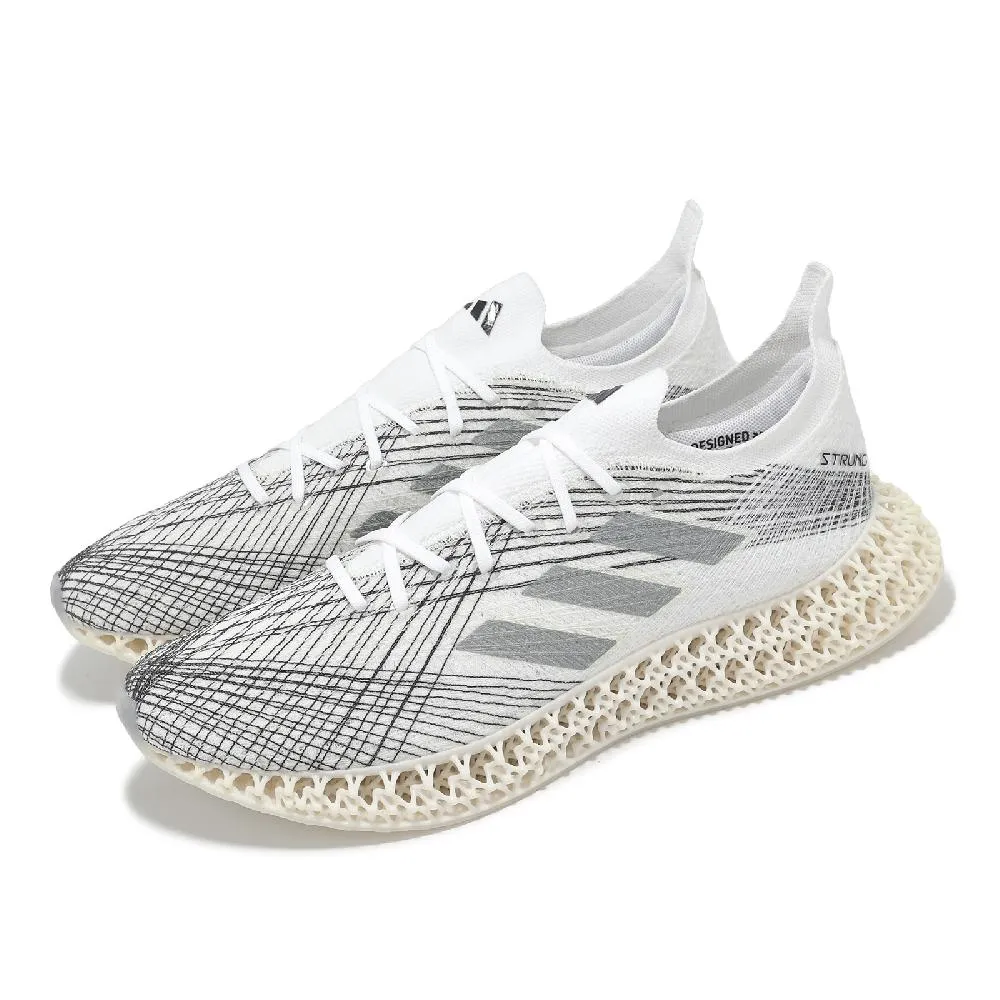 adidas 慢跑鞋 4DFWD 白 黑 4D 中底 男鞋 反光 運動鞋 愛迪達 環保材質 【ACS】 Q46448 歷史價格詳細信息