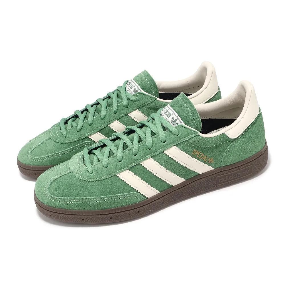 adidas 休閒鞋 Handball Spezial 白 綠 麂皮 愛迪達 三葉草 男女鞋 ACS IF3742 歷史價格詳細信息