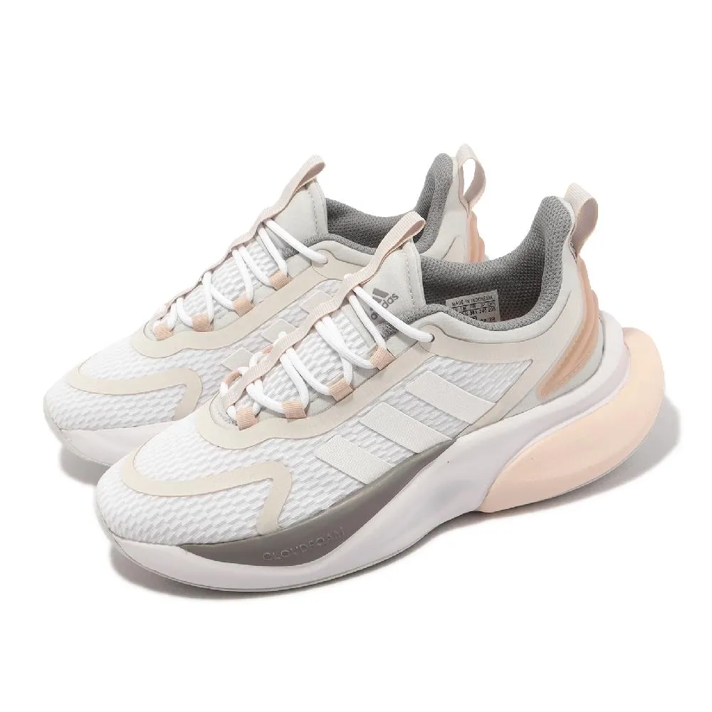 ADIDAS 慢跑鞋 運動鞋 AlphaBounce + TF 男 IG3074 粉 淺藍 歷史價格詳細信息