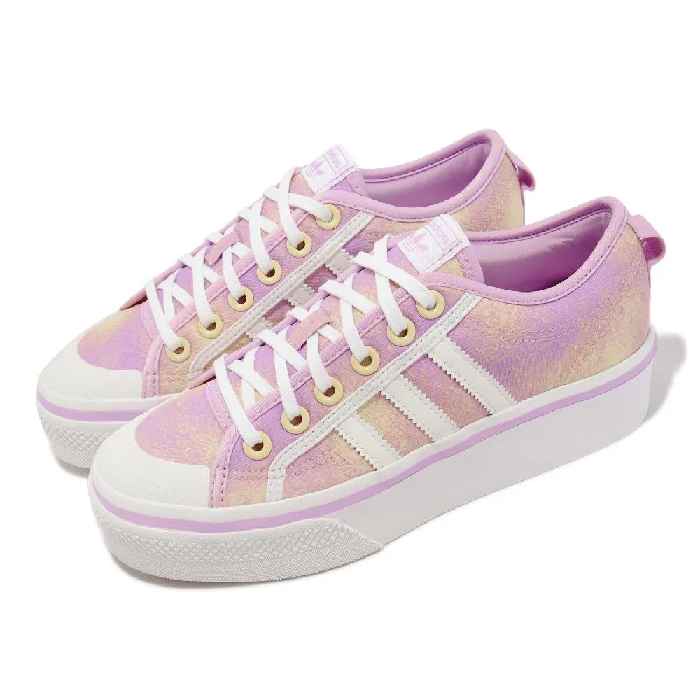 adidas 休閒鞋 Nizza Platform Mid 黑 白 厚底 增高 女鞋 愛迪達 【ACS】 FY2783 歷史價格詳細信息