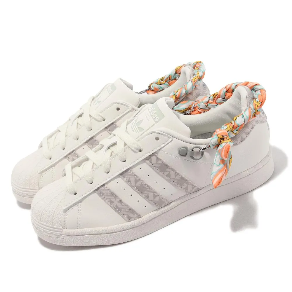 adidas 愛迪達 休閒鞋 Superstar W 女鞋 黑 米白 皮革 貝殼頭 三葉草 經典 IF7616 歷史價格詳細信息