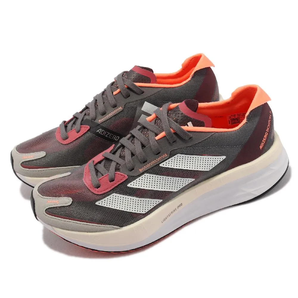 adidas 慢跑鞋 Adizero Boston 11 橘 白 厚底 路跑 愛迪達 男女鞋 【ACS】 GX6652 歷史價格詳細信息
