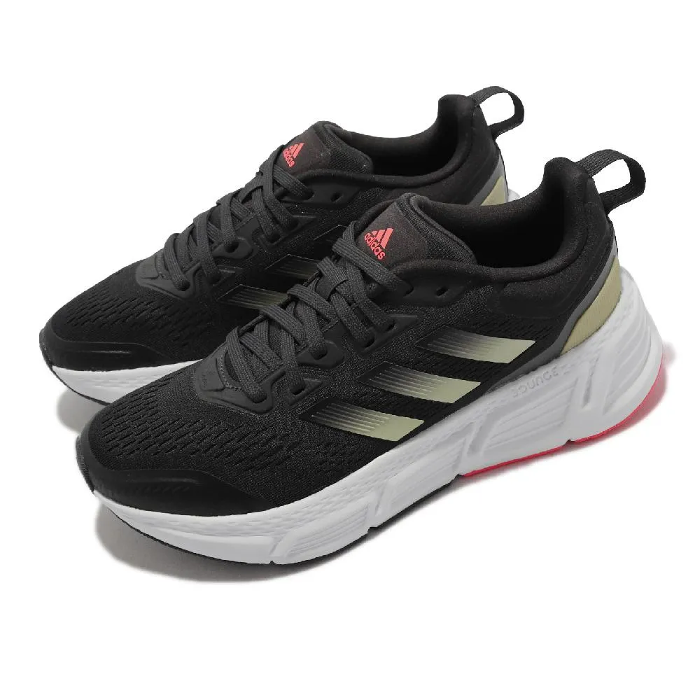 adidas 愛迪達 慢跑鞋 Questar 2 W 女鞋 黑 白 緩震 運動鞋 環保材質 IF2238 歷史價格詳細信息