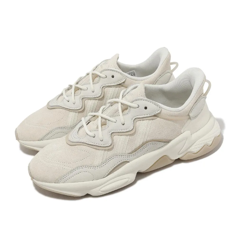 adidas 休閒鞋 Ozweego W 米白 粉紅 三葉草 女鞋 運動鞋 百搭款【ACS】 GW8017 歷史價格詳細信息