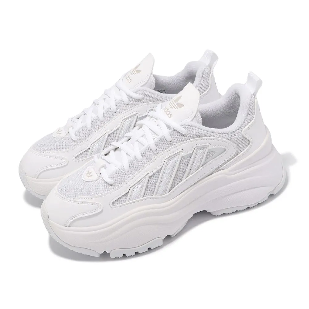 Adidas Ozgaia W [IG6045] 女 休閒鞋 運動 經典 復古 三葉草 厚底 老爹鞋 百搭 舒適 黑白 歷史價格詳細信息