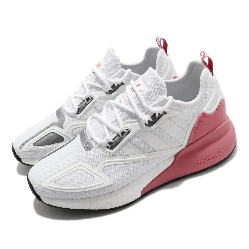 adidas 休閒鞋 ZX 2K Boost W 粉紅 紫 愛迪達 復古 三葉草 女鞋 【ACS】 FX7058 歷史價格詳細信息