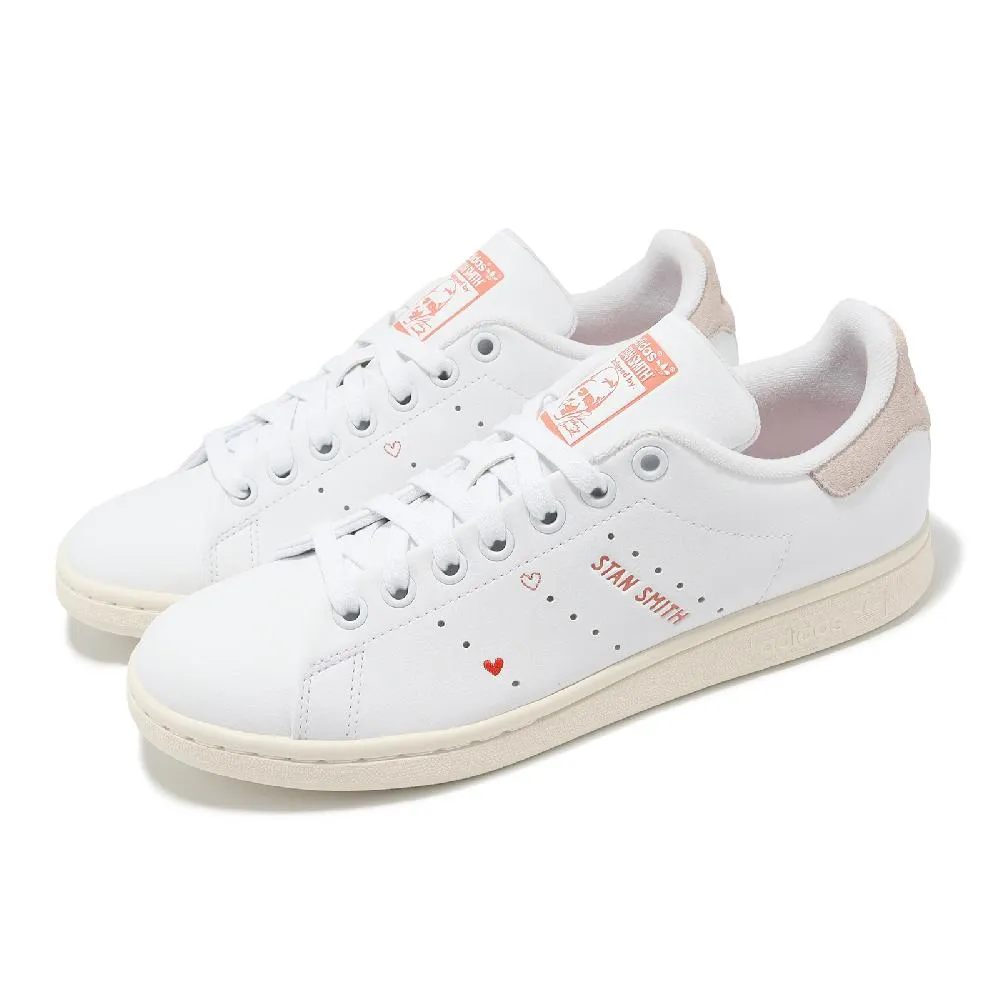 adidas 休閒鞋 Stan Smith 白 粉藍 男女鞋 復古奶油底 愛迪達 運動鞋 【ACS】 GW0486 歷史價格詳細信息