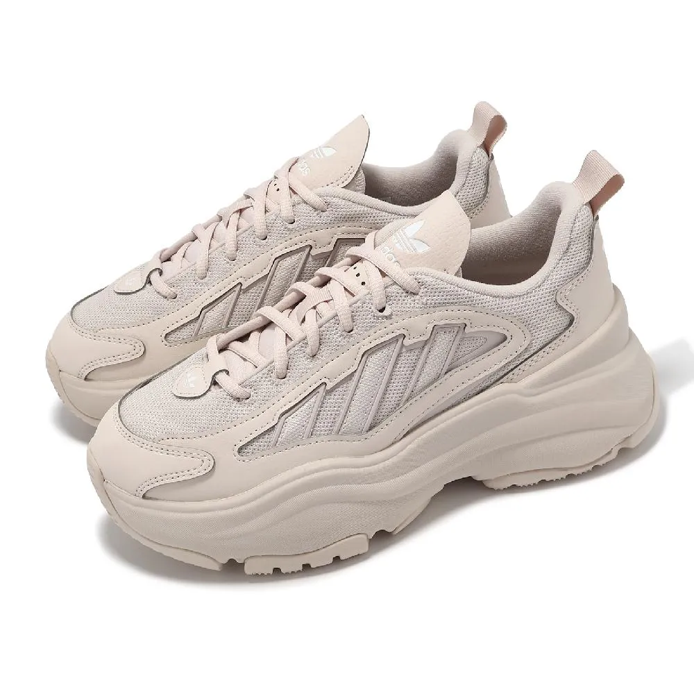 Adidas Ozgaia W [IG6045] 女 休閒鞋 運動 經典 復古 三葉草 厚底 老爹鞋 百搭 舒適 黑白 歷史價格詳細信息