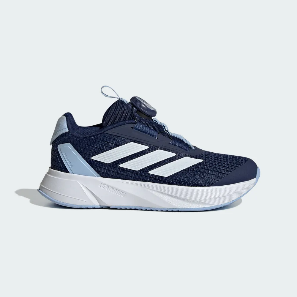 【ADIDAS】DURAMO SL BOA K 跑步鞋 中大童 童鞋 黑藍色-IH7520 歷史價格詳細信息