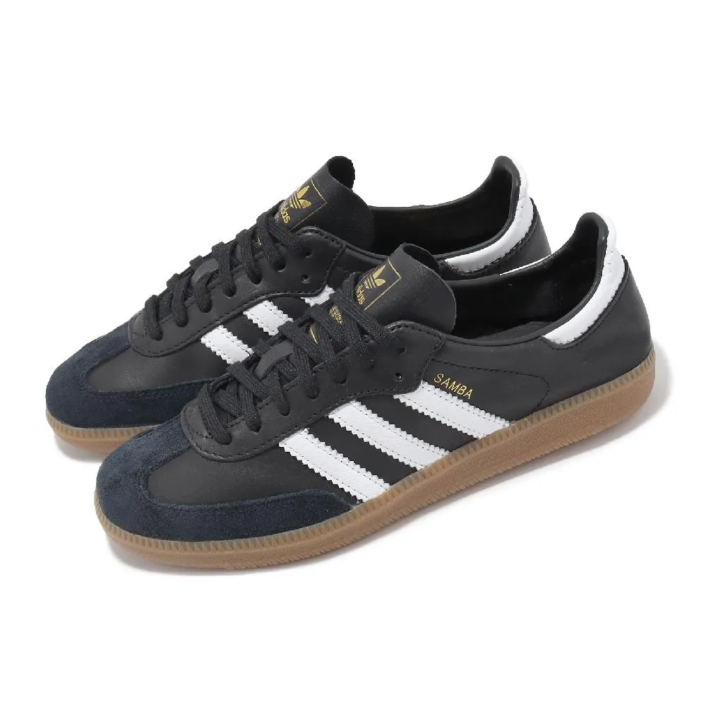 adidas 愛迪達 休閒鞋 Samba Decon 男鞋 女鞋 黑 白 皮革 麂皮 復古 德訓鞋 情侶鞋 IF0641 歷史價格詳細信息