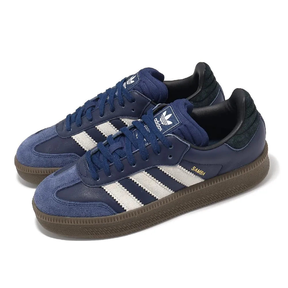 adidas 愛迪達 休閒鞋 Samba XLG 男鞋 女鞋 黑 白 皮革 麂皮 厚底 德訓鞋 IE1379 歷史價格詳細信息