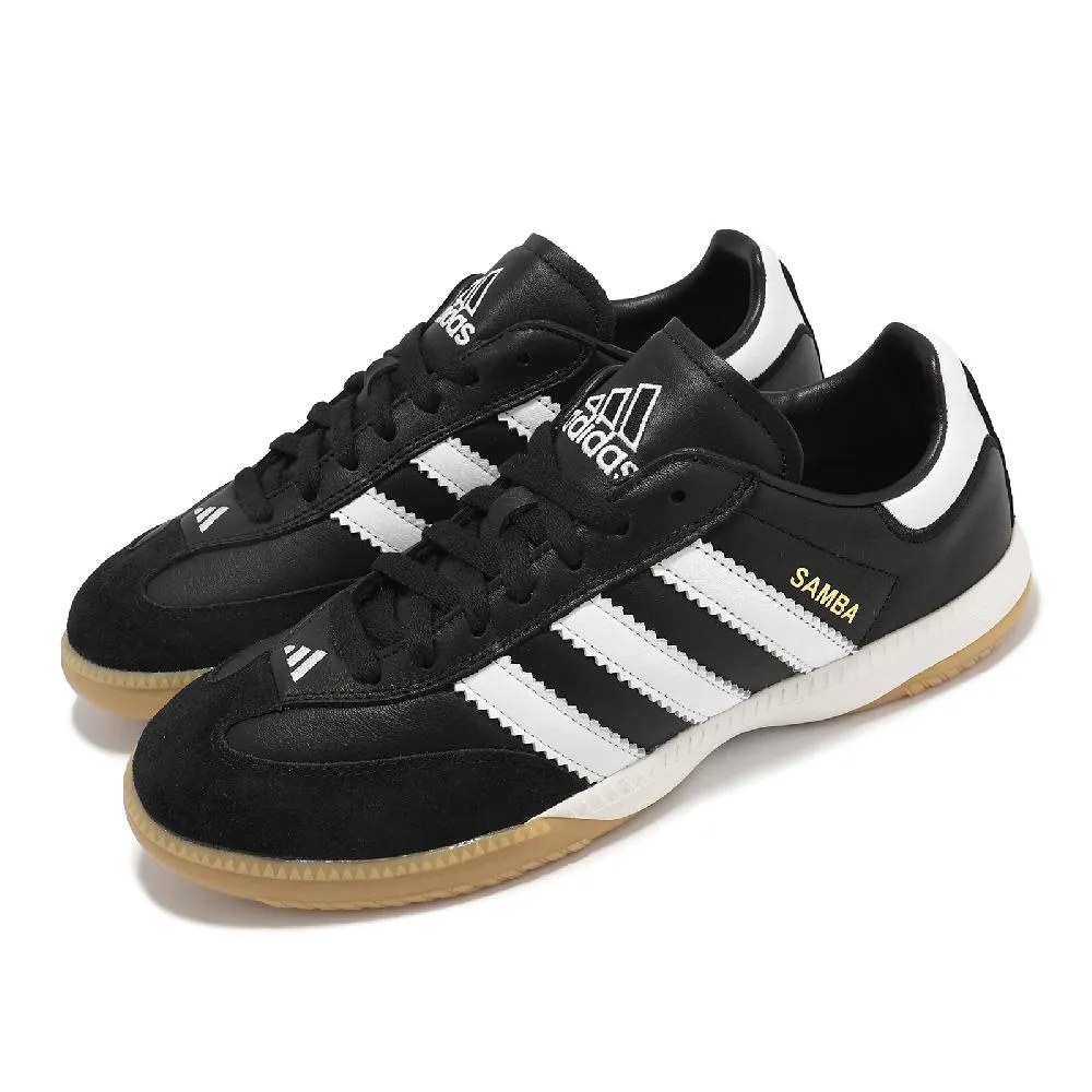 adidas 愛迪達 休閒鞋 Samba MN 男鞋 女鞋 黑 白 膠底 復古 德訓鞋 情侶鞋 IF1952 歷史價格詳細信息