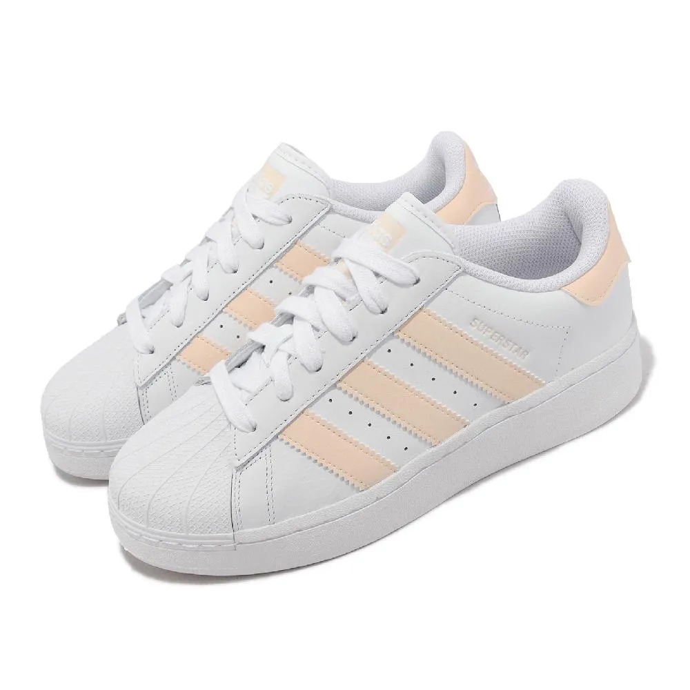 adidas 休閒鞋 Superstar XLG W 白 藍 三葉草 厚底增高 女鞋 愛迪達 ACS IF3003 歷史價格詳細信息