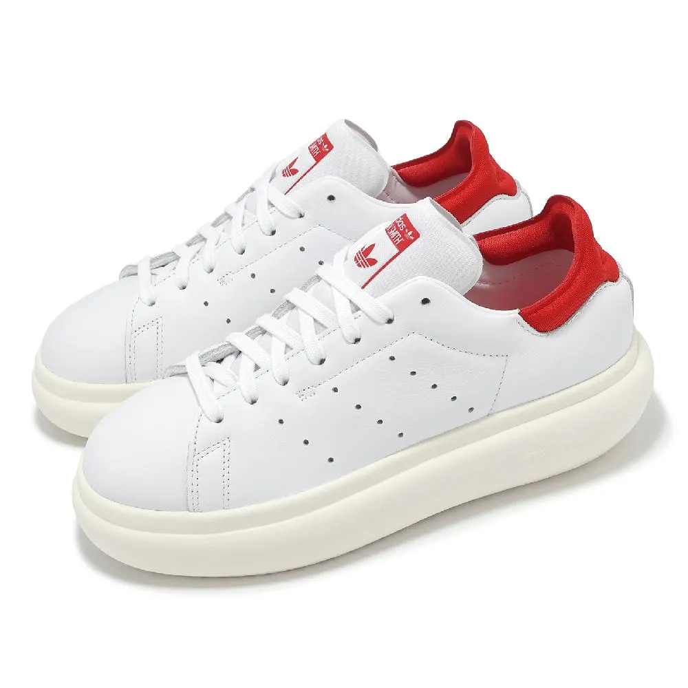 adidas 休閒鞋 Stan Smith 白 紅 小白鞋 百搭款 愛心 三葉草 女鞋 【ACS】 EG5811 歷史價格詳細信息