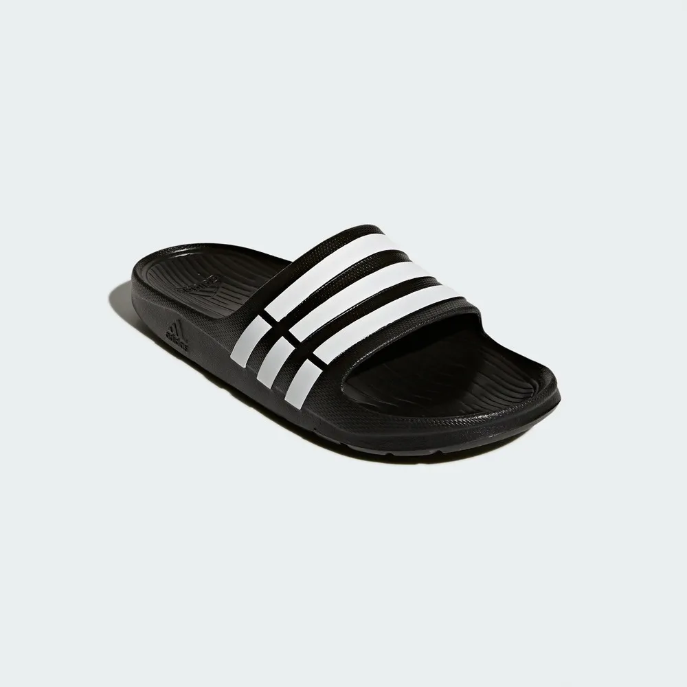 Adidas Duramo Slide [G14309] 男女 運動 涼鞋 拖鞋 休閒 舒適 輕量 藍 白 愛迪達 歷史價格詳細信息