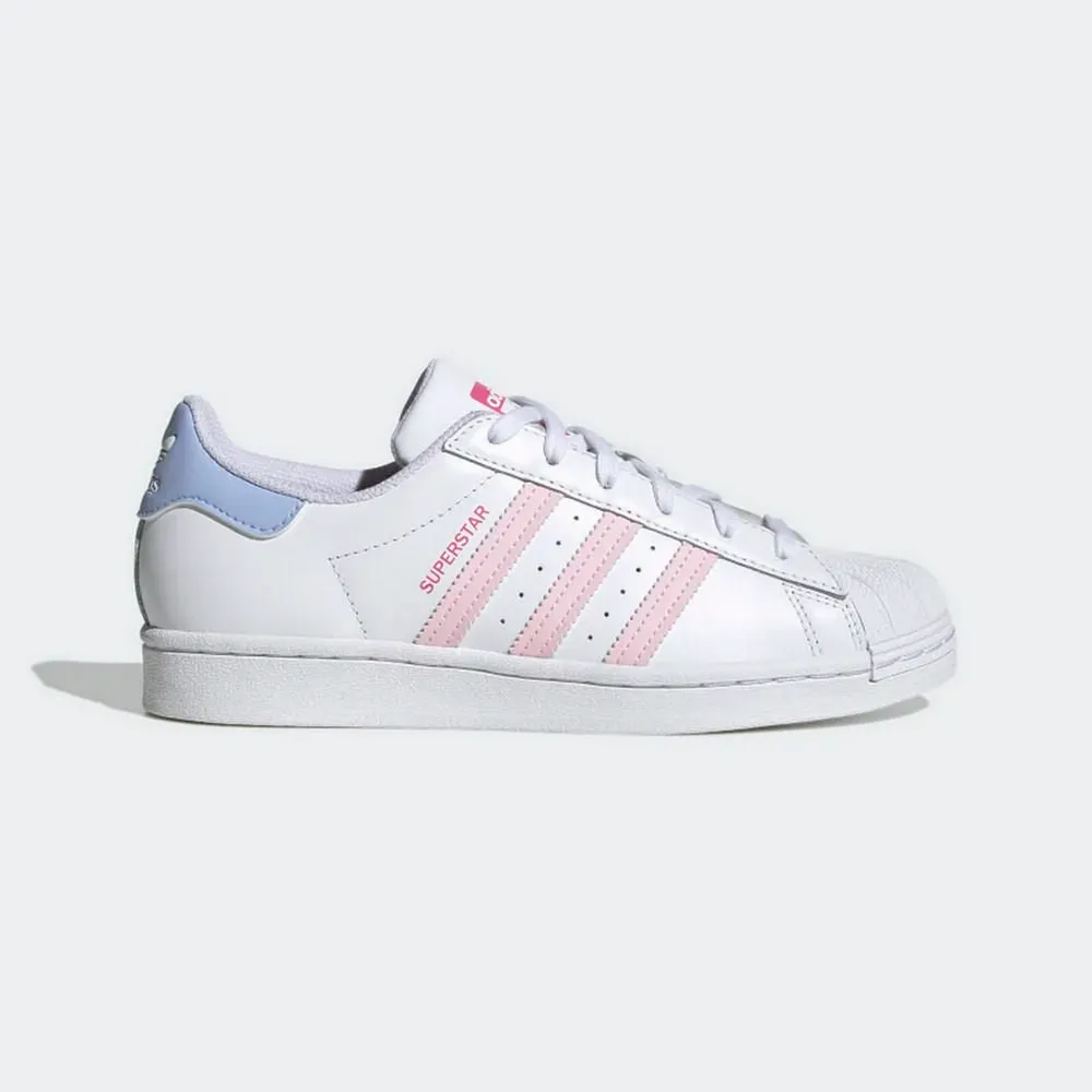 【ADIDAS】SUPERSTAR W 休閒鞋 女鞋 白粉-IE3001 歷史價格詳細信息
