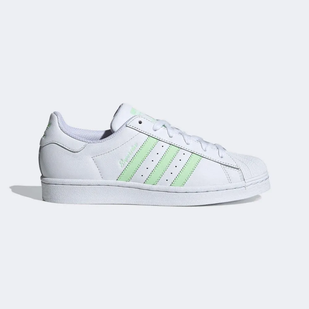 ADIDAS 女 休閒鞋 白色 SUPERSTAR MILLENCON W -HQ9018 歷史價格詳細信息