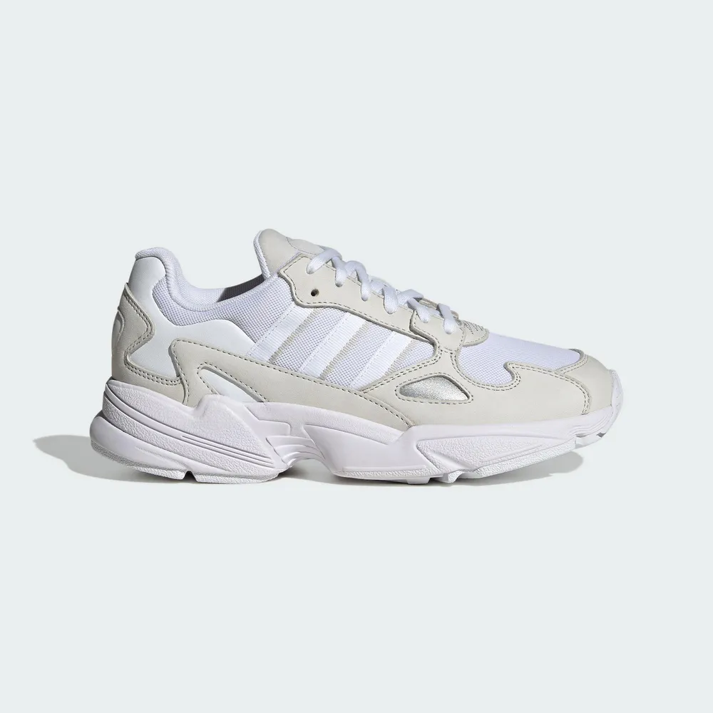 【ADIDAS】FALCON W 休閒鞋 女鞋 淺奶茶色-IG8303 歷史價格詳細信息