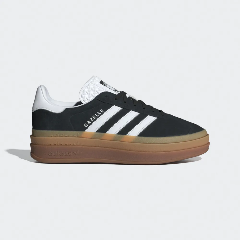 【ADIDAS】GAZELLE BOLD W 休閒鞋 女鞋 黑色-IE0876 歷史價格詳細信息