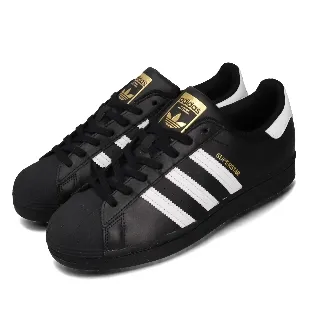 Adidas Superstar [EG4957] 男女 休閒鞋 經典 Originals 皮革 貝殼頭 黑武士 全黑 歷史價格詳細信息