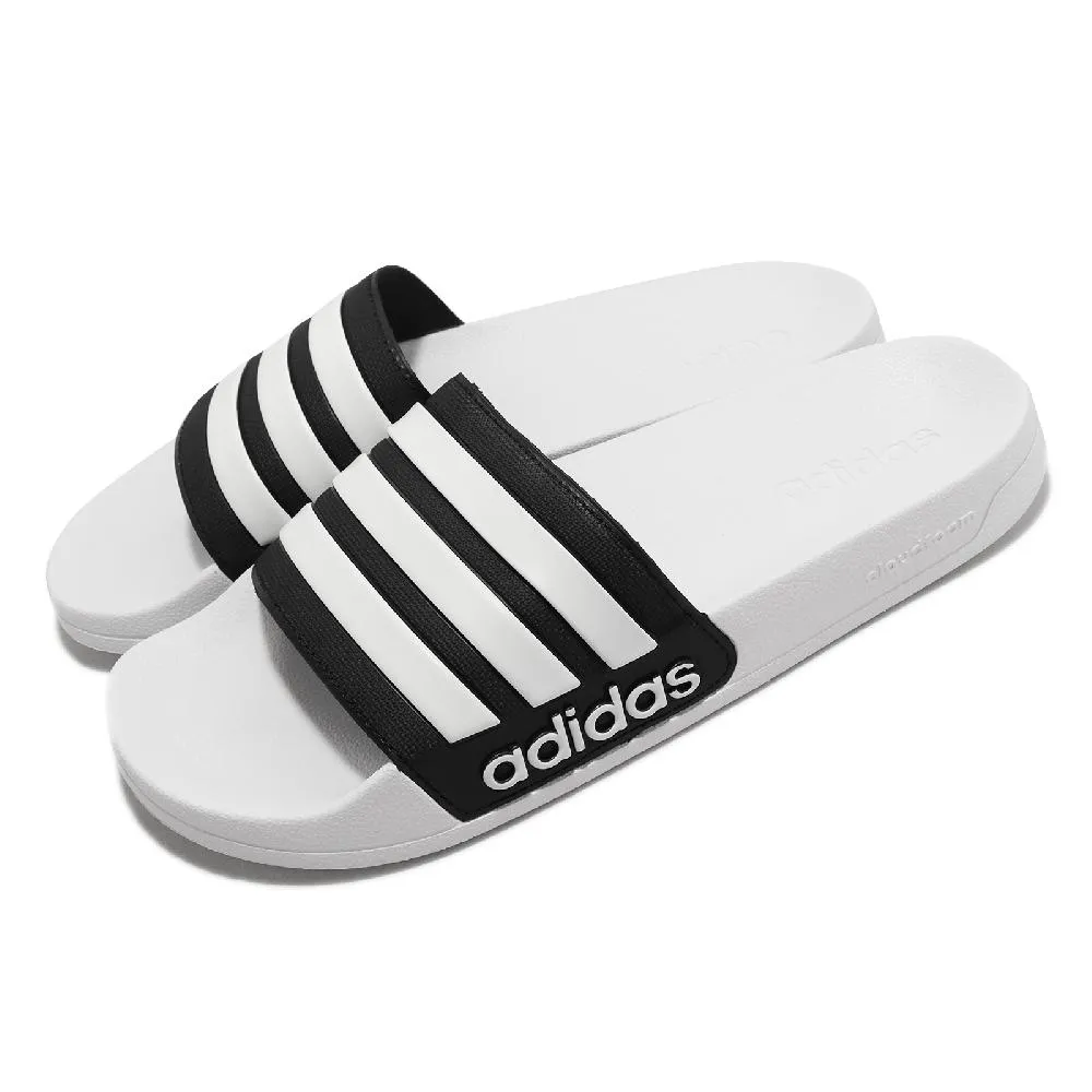 Adidas Adilette Shower [GZ3774] 男女 涼拖鞋 經典 運動 休閒 舒適 夏日 海灘 深藍 歷史價格詳細信息