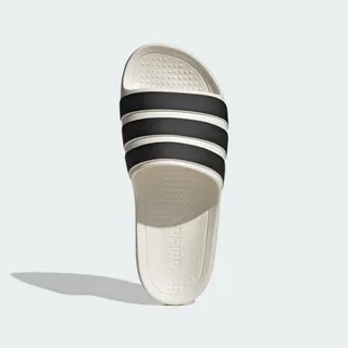 Adidas Adilette Flow IF4134 男女 涼拖鞋 運動 休閒 套穿式 穩定 防滑 黑白 歷史價格詳細信息