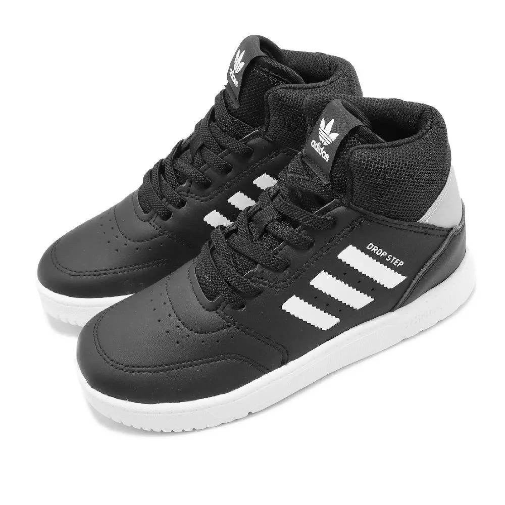 adidas 童鞋 Drop Step 360 C 黑 白 反光 小朋友 4-7歲 三葉草 【ACS】 FV7548 歷史價格詳細信息
