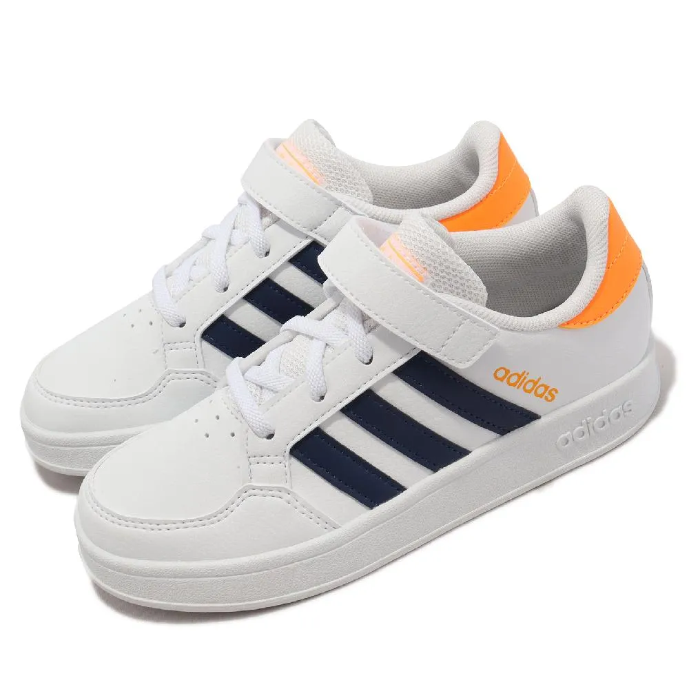 adidas 童鞋 Breaknet EL C 白 藍 黃 魔鬼氈 小朋友 運動鞋 【ACS】 GW2898 歷史價格詳細信息