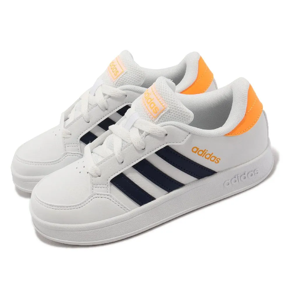 adidas 休閒鞋 Breaknet K 白 藍 橘 愛迪達 大童鞋 中童 小朋友 運動鞋 【ACS】 GW2889 歷史價格詳細信息