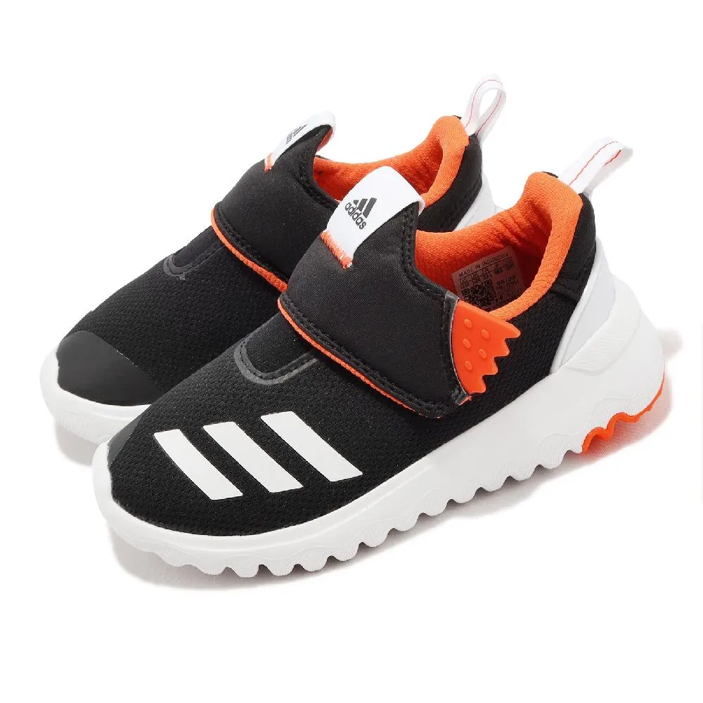 【adidas 愛迪達】運動鞋 童鞋 中童 兒童 魔鬼氈 RUN 60s CF C 黑米白 IE6436 歷史價格詳細信息