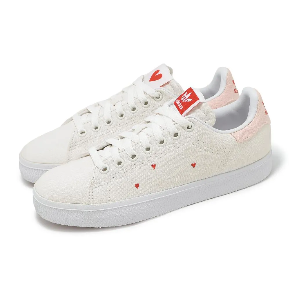 休閒鞋 Stan Smith CS J 大童 女鞋 白 愛心 帆布 史密斯 小白鞋 愛迪達 IE1049 歷史價格詳細信息