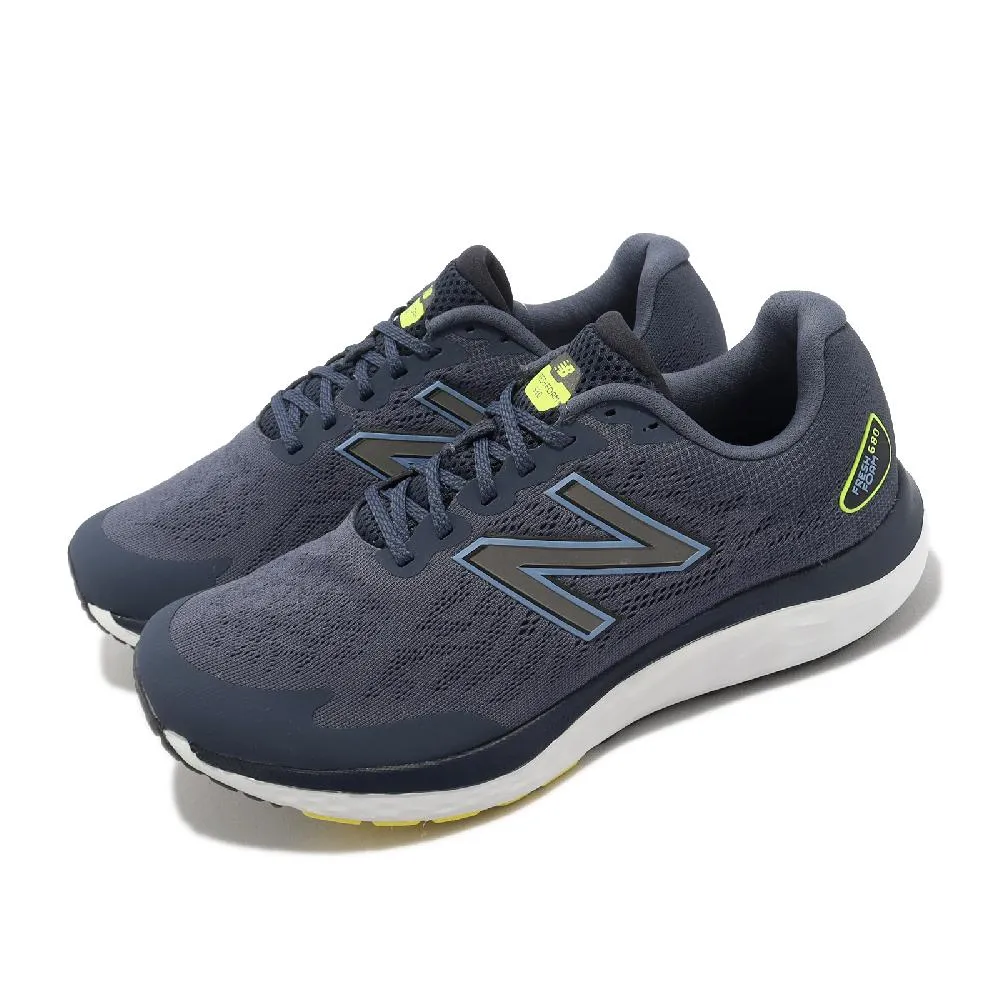 New Balance 紐巴倫 慢跑鞋 M680 V7 2E 寬楦 男鞋 灰 藍 反光 緩震 路跑 運動鞋 NB M680WN72E 歷史價格詳細信息