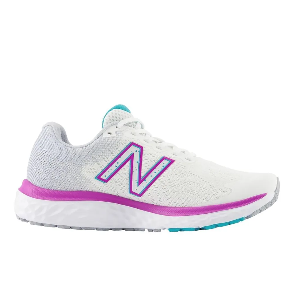 New Balance 慢跑鞋 680 v7 寬楦 女鞋 黑白 緩震 運動鞋 NB【ACS】 W680LK7 D 歷史價格詳細信息