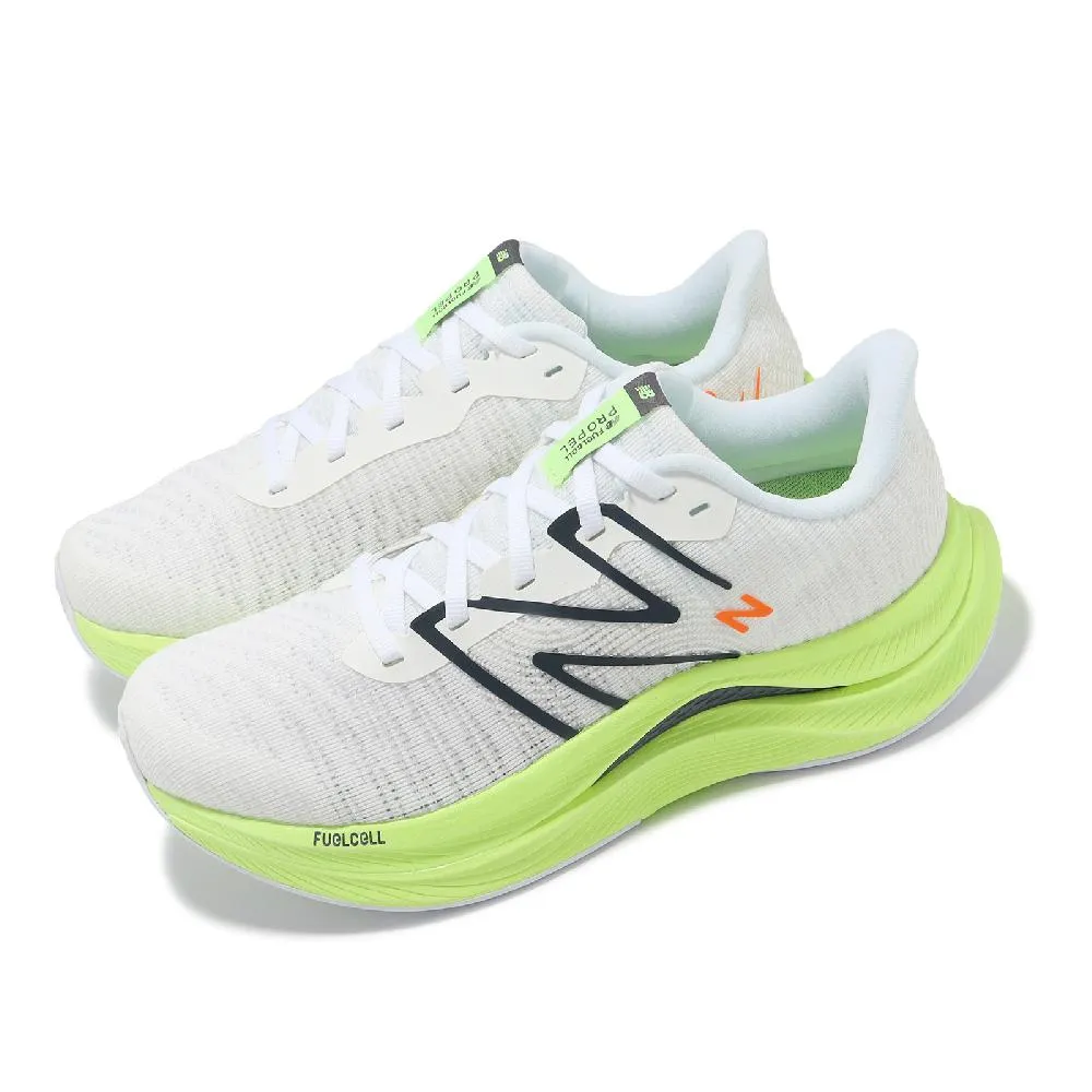 New Balance 慢跑鞋 Fuelcell Propel v4 D 寬楦 女鞋 白 銀 緩震 運動鞋 NB WFCPRLW4D 歷史價格詳細信息